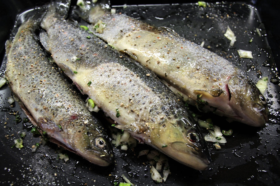 THYME TROUT WITH LEMON BUTTER