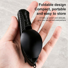 Load image into Gallery viewer, picture of Outdoor Folding Knife, Fork &amp; Spoon Set fp;ded
