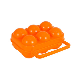 pictures of orange egg container closed 