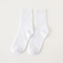 Load image into Gallery viewer, White Crew Socks
