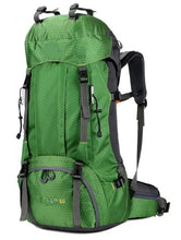 Load image into Gallery viewer, 60L Outdoor Backpack Waterproof Lightweight Green
