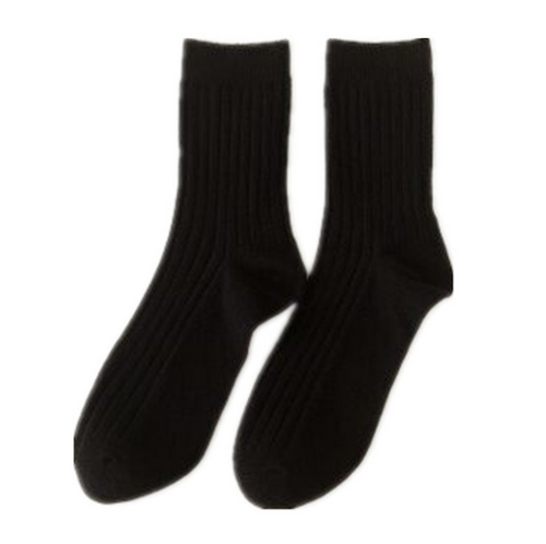 Black Crew Socks