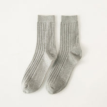 Load image into Gallery viewer, Gray Crew Socks
