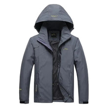 Load image into Gallery viewer, Dark Gray Hiking Jacket
