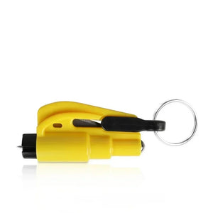 Yellow Keychain Rescue Hammer