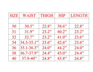 Mens Cargo Shorts Lightweight Polyester Front Zipper and Snap Closure
