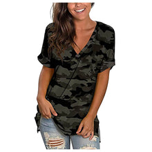 Load image into Gallery viewer, Women&#39;s Casual V-Neck Tunic T Shirt
