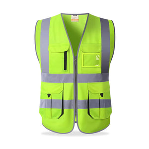 Yellow High Visibility Reflective Vest
