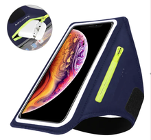 Load image into Gallery viewer, Cell Phone Armband Belt Case Adjustable Belt With Zipper Pocket For Airpods
