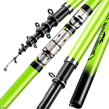 Load image into Gallery viewer, Closeup of Telescopic Fishing Pole
