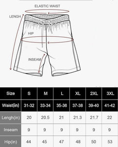 Mens Board Shorts Quick Dry Mesh Lining