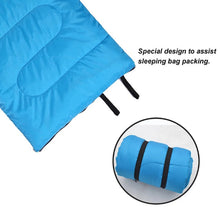 Load image into Gallery viewer, Sleeping Bag for Winter Warmth Closeup of Rolled and Strapped Bag
