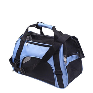 Pet Carrier Soft-Sided Bag  blue