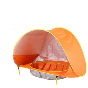 Pop-up Baby Tent Orange