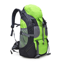 Load image into Gallery viewer, Green 50L Lightweight Durable Backpack

