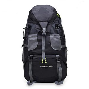 50L Hiking Backpack Black