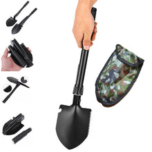 Load image into Gallery viewer, Folding Disassembling Camping Shovel Trowel Garden Spade and Carry Bag
