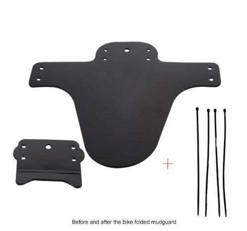 Bicycle Fender Front and Rear Durable Mudguards With 4 Cable Ties