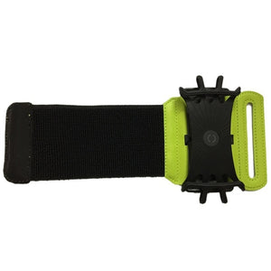 Wristband Adjustable Phone Holder with 180° Rotation, 8 Fixed Points