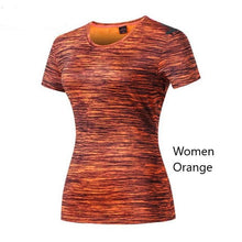 Load image into Gallery viewer, Athletic Moisture Wicking Shirt  Women Orange
