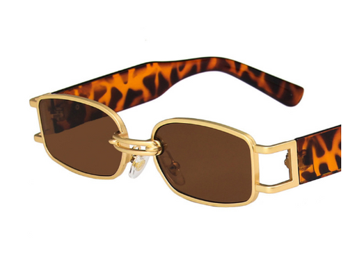 Animal Print brown lens sunglasses