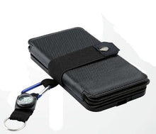 Load image into Gallery viewer, Folded 5-Panel Solar Charger with Hook and Compass
