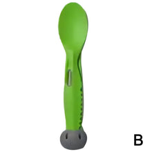 Load image into Gallery viewer, Green 7-in-1 Ultralight Camping Spork 
