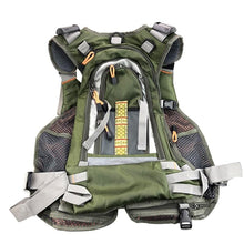 Load image into Gallery viewer, Buoyant Fishing Vest, Reflectors, Pockets All Around and Buckle Straps
