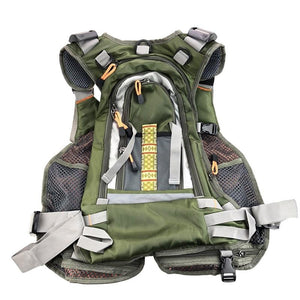 Buoyant Fishing Vest, Reflectors, Pockets All Around and Buckle Straps