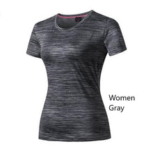 Load image into Gallery viewer, Athletic Moisture Wicking Shirt  Women Gray
