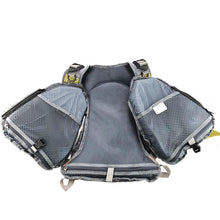 Load image into Gallery viewer, Buoyant Fishing Vest, Reflectors, Pockets All Around and Buckle Straps
