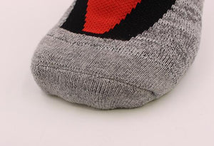 Closeup of Toe Mens Comfort Ski Boot Socks