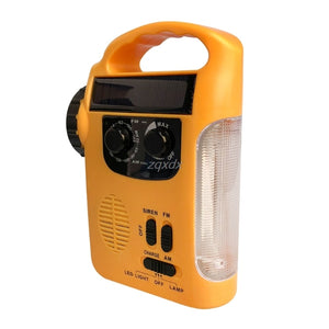 Yellow Radio Power Bank Opposite Side View
