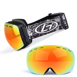 Ski Goggles Double Layer Durable
