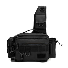 Load image into Gallery viewer, Black Crossbody Tackle Bag
