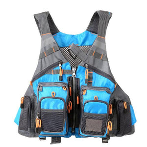Fly Fishing Vest With Multiple Pockets