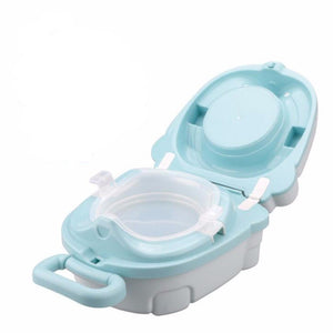 Open kids portable travel potty