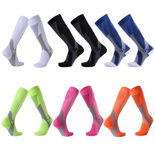 Mens Sports Knee Socks Array of 6 Colors