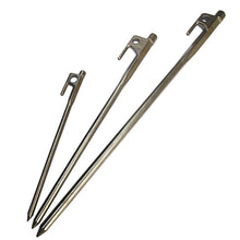 Load image into Gallery viewer, Tent Pegs 304 Stainless Steel 3 Sizes
