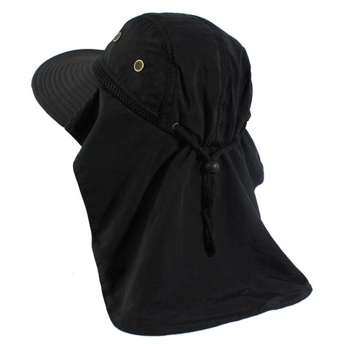 bucket hat with flap