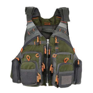 Fly Fishing Vest With Multiple Pockets
