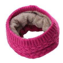 Load image into Gallery viewer, Knit Neck Warmer  rose
