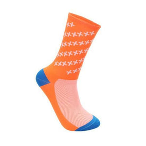 Mid Calf Socks Orange