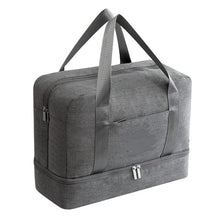 Load image into Gallery viewer, Waterproof Canvas Travel Bag Gray

