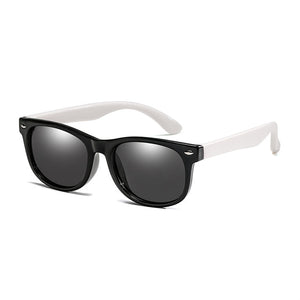kids polarized sunglasses black and white