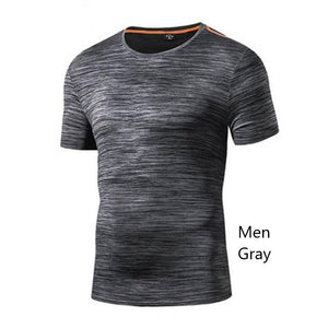 Athletic Moisture Wicking Shirt  men gray