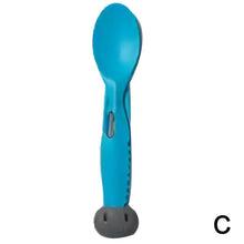 Load image into Gallery viewer, Blue 7-in-1 Ultralight Camping Spork 
