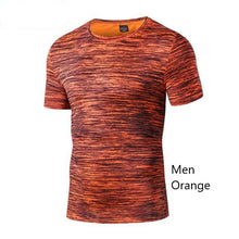 Load image into Gallery viewer, Athletic Moisture Wicking Shirt men orange
