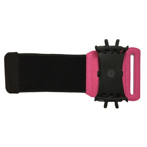 Wristband Adjustable Phone Holder with 180° Rotation, 8 Fixed Points