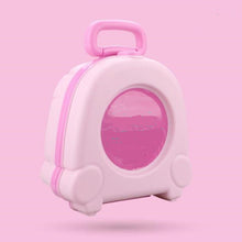 Load image into Gallery viewer, Pink kids portable travel potty
